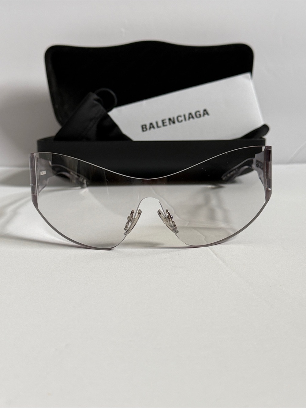 ✨ New Authentic Balenciaga BB0257S 002 Sunglasses ✨ - Picture 5 of 13